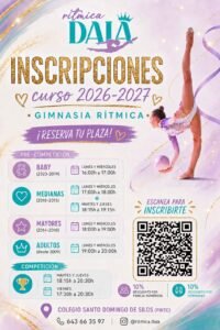 Inscripción curso 2026-2027